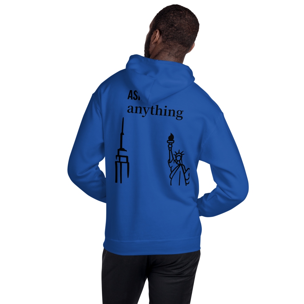 NYC hoodie Royal thumbnail 1